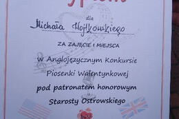 Anglojęzyczny Konkurs Piosenki Walentynkowej