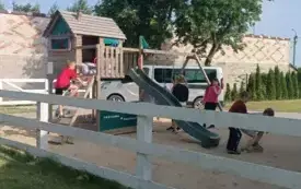 Trzecioklasiści w Łęgu Natura 14