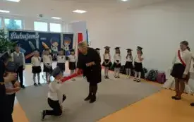 Ślubowanie uczni&oacute;w klasy pierwszej 2025/2026 12