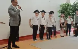 Ślubowanie uczni&oacute;w klasy pierwszej 2025/2026 13