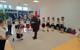 Ślubowanie uczni&oacute;w klasy pierwszej 2025/2026 19