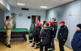 Warsztaty w Komendzie Powiatowej Państwowej Straży Pożarnej 7