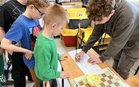 Szkolny Turniej Warcabowy klas I-III 5