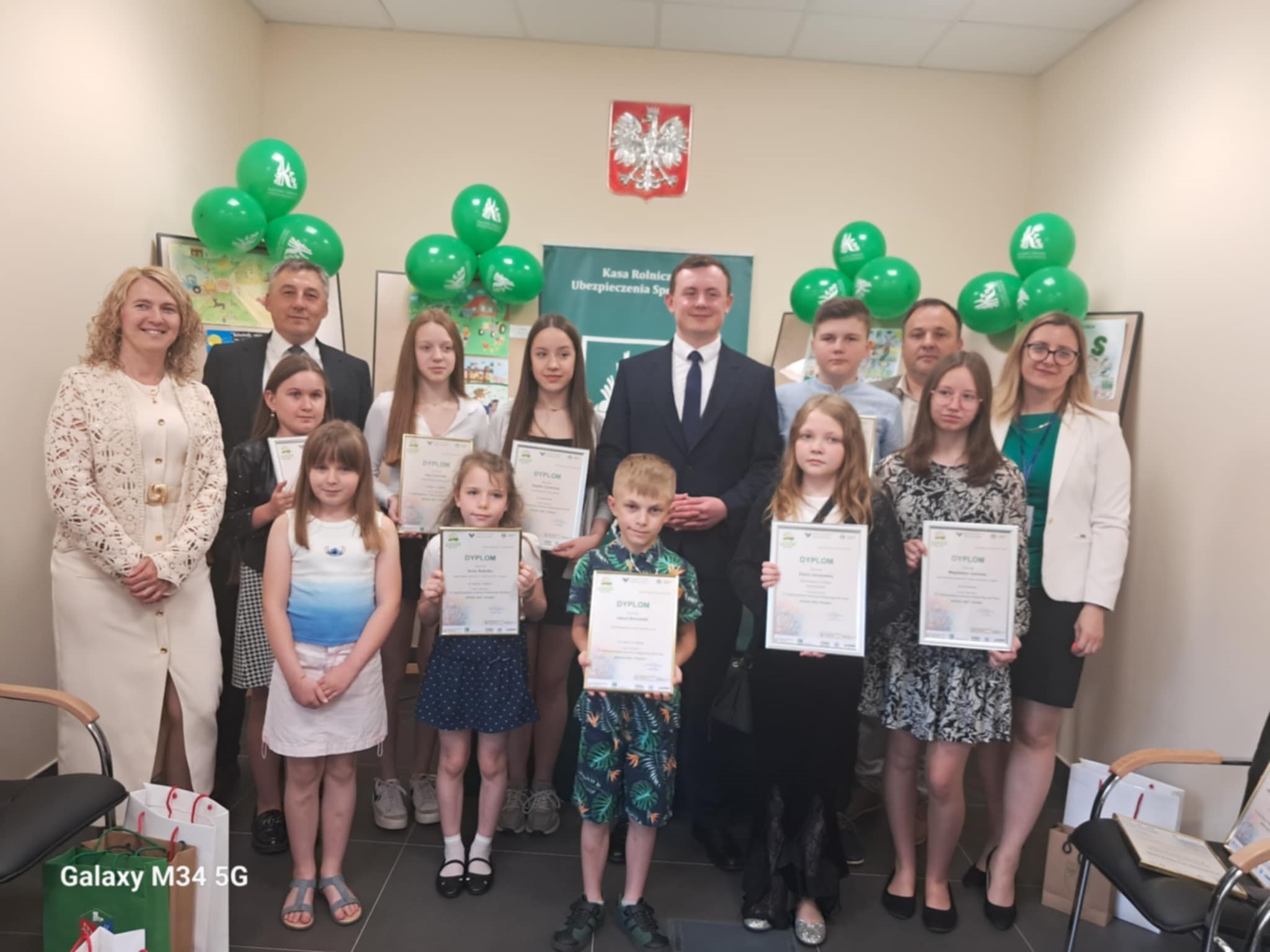 Konkurs KRUS "Wioski bez troski"- wręczenie nagr&oacute;d i&nbsp;dyplom&oacute;w