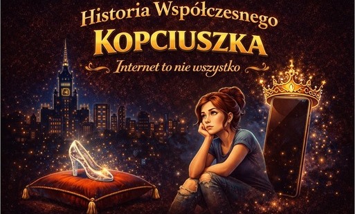Plakat spektaklu profilaktycznego "Internet to nie wszystko"